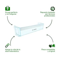 Bandeja botellero frigorifico Bosch 00704751