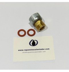 Manguito Dieléctrico Metálico 1/2" Atlantic | Antielectrólisis