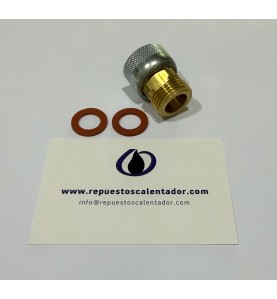 Manguito Dieléctrico Metálico 1/2" Atlantic | Antielectrólisis