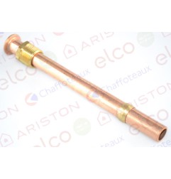 Tubo entrada de gas Fleck Ariston