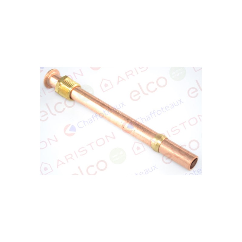 Tubo entrada de gas Fleck Ariston