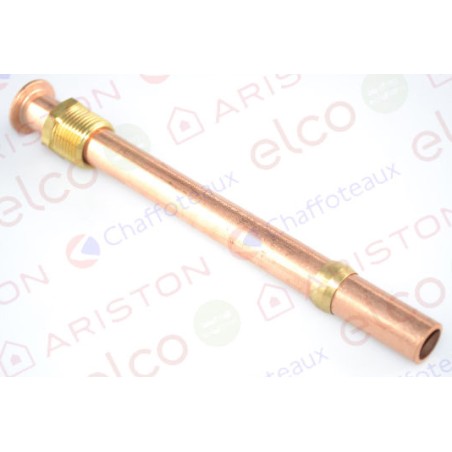 Tubo entrada de gas Fleck Ariston