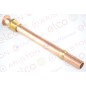 Tubo entrada de gas Fleck Ariston