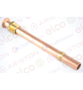 Tubo entrada de gas Fleck Ariston