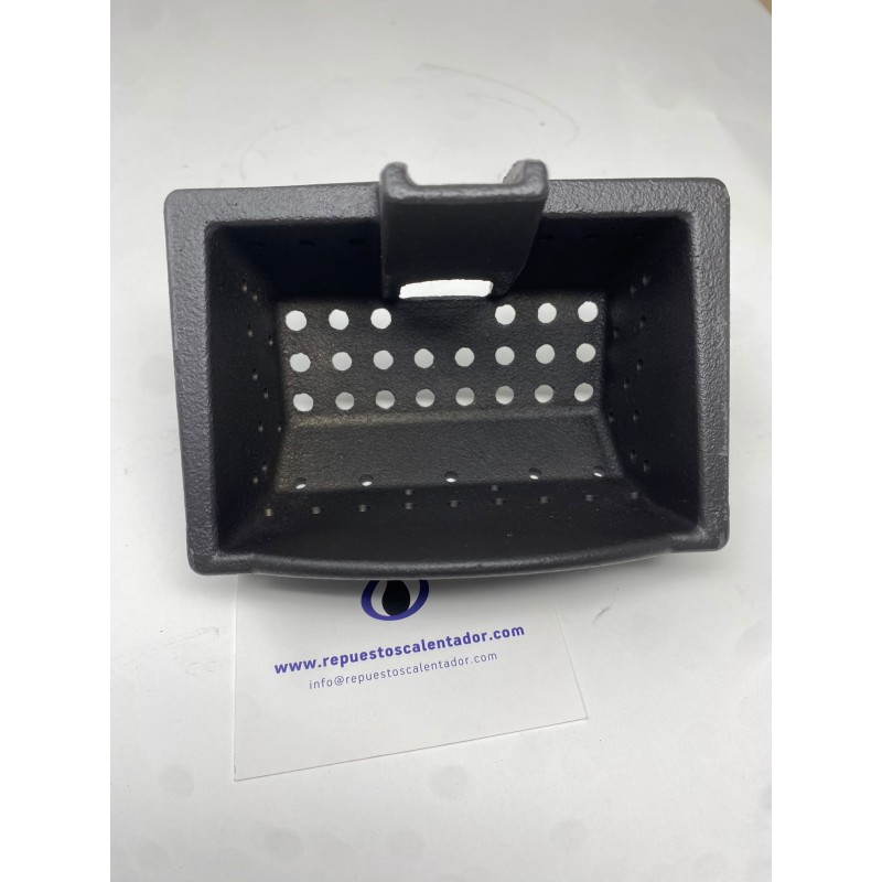 Cenicero estufa pellets