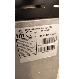Repuesto ventilador extractor humos para modelo BP-100