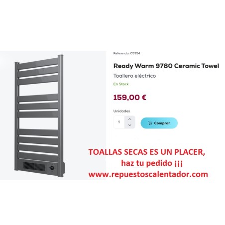 Toallero eléctrico