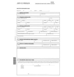 Boletín de instalación de Agua de Junta de Andalucía