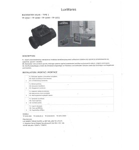 Válvula antirretorno para DN125