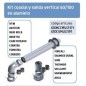 Calentador Estanco ZEUS LOW NOX  Centro Confort 12 Litros Gas Butano/ Propano + Kit Humos