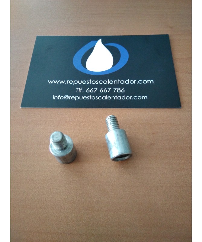 ADAPTADOR ROSCA ÁNODO DE M-8 A H-6 ADAPTADOR ROSCA ÁNODO DE M-8 A H-6