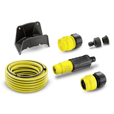 Set completo (1/2´) de 15m con soporte de manguera y lanza de riego