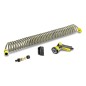 Set de manguera espiral 10m