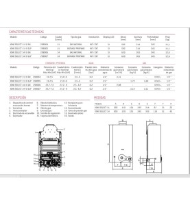 Calentador a gas Thermor IONO SELECT 11 ID