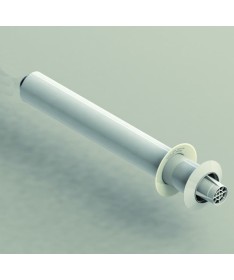 TRAMO TERMINAL COAXIAL HORIZONTAL Ø 60/100