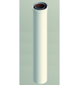 Tubo coaxial Ø 80/110  LARGO: 500mm Macho-Hembra