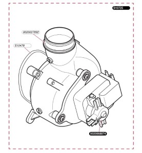 Despiece completo Saunier Duval CZ87LL50 - THERMAFAST F 30 E H-MOD