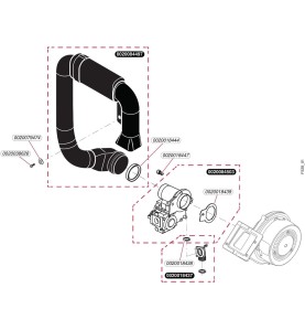 Despiece completo Saunier Duval 0010017382 - ThemaFast Condens 25-A