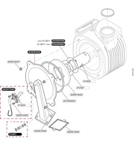 Despiece completo Saunier Duval 0010017382 - ThemaFast Condens 25-A