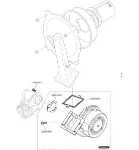 Despiece completo Saunier Duval 0010017382 - ThemaFast Condens 25-A