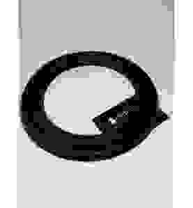 Plafón Ø125 negro mate