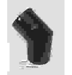Codo negro Ø 100  45º M-H