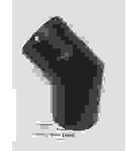 Codo negro Ø 100  45º M-H