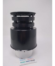 TERMINAL COAXIAL VERTICAL Ø60/100 CORTO