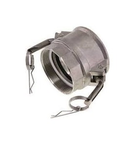 Camlock acero inox tipo D rosca Hembra