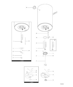 Despiece Termo Chaffoteaux CHX 100 R EU