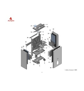 Despiece AUTOPRO Caldera CBHR