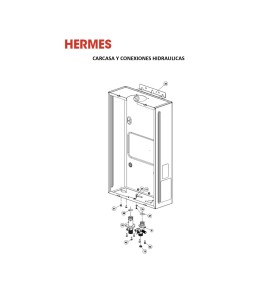 Despiece calentador HERMES