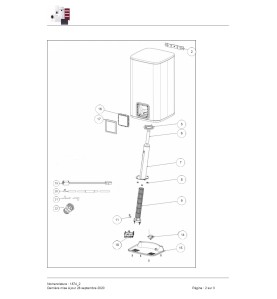 Despiece modelo MALICIO 3 WM 100L