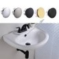 Embellecedor lavabo Color negro mate