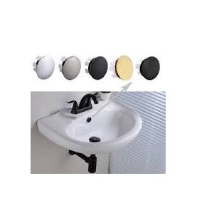 Embellecedor lavabo Color negro mate