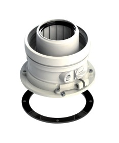 Conexión para tubo coaxial vertical Ferroli 100/60