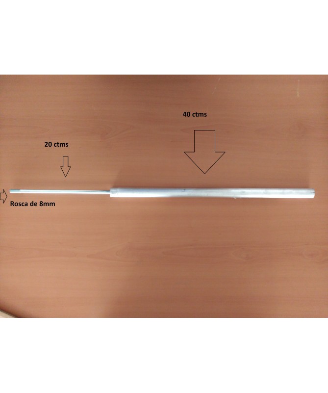 Anodo de magnesio con rosca M-8