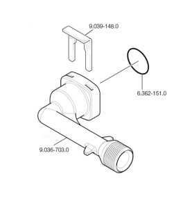 Codo repuesto Karcher