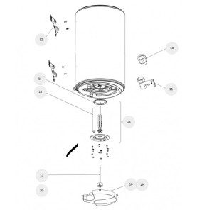 Termostato Thermor Varilla 35cm