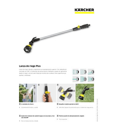 Lanza de spray better Karcher