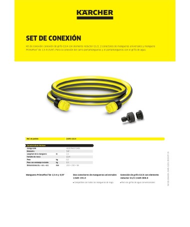 Set de conexión Karcher