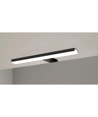 Aplique luz led NEGRO