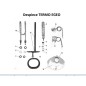 Resistencia sumergida 1.500W Termo Egeo