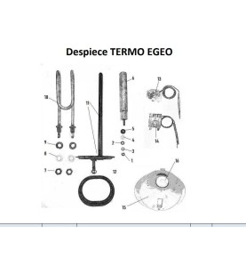 Resistencia sumergida 1.500W Termo Egeo