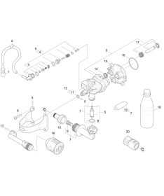 Retén labial para Karcher K2