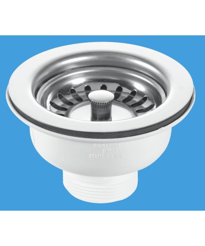 Basket Strainer Waste - Stemball Plug