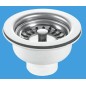 Basket Strainer Waste - Stemball Plug