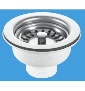 Basket Strainer Waste - Stemball Plug