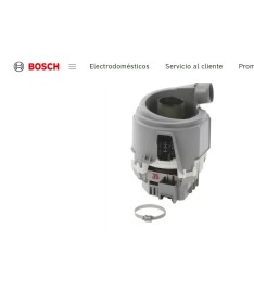 Bomba motor Lavavajillas BALAY BOSCH SIEMENS