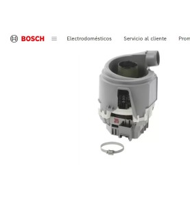 Bomba motor Lavavajillas BALAY BOSCH